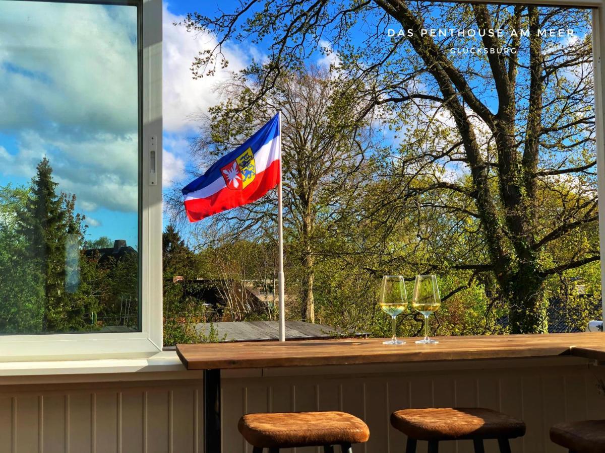 Das Penthouse Am Meer - Logenplatz An Der Foerde - Glücksburg Zewnętrze zdjęcie
