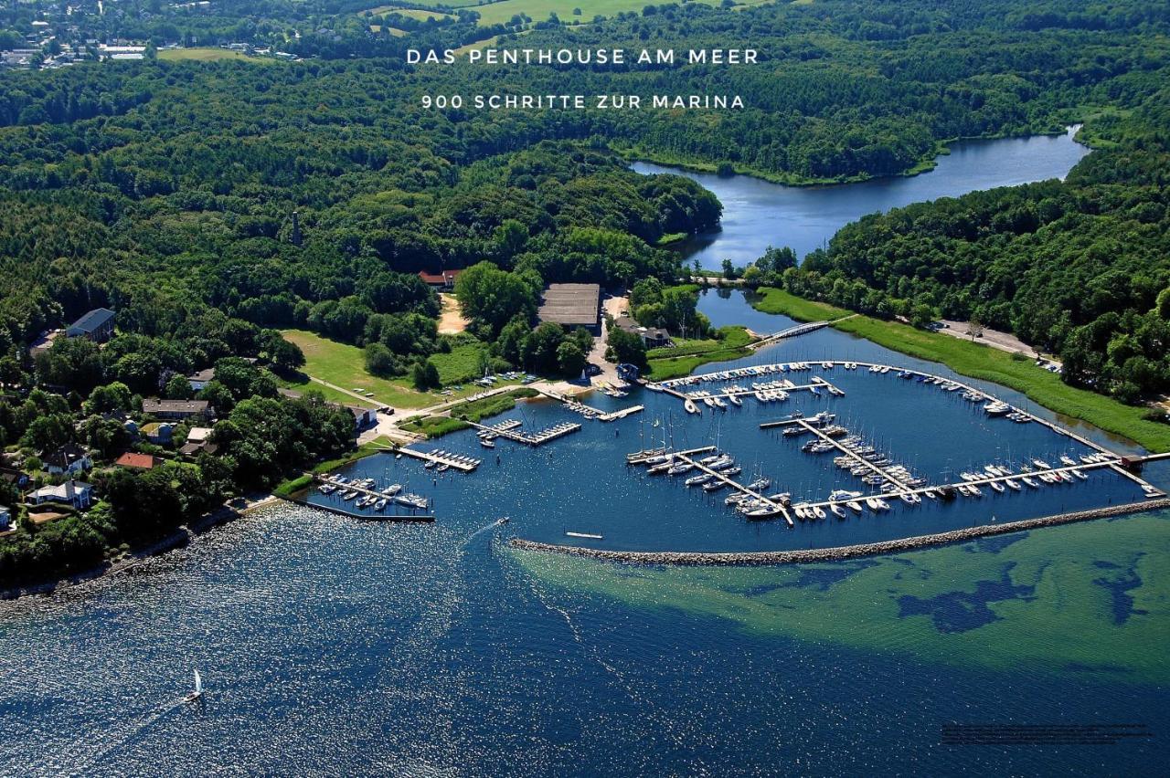 Das Penthouse Am Meer - Logenplatz An Der Foerde - Glücksburg Zewnętrze zdjęcie