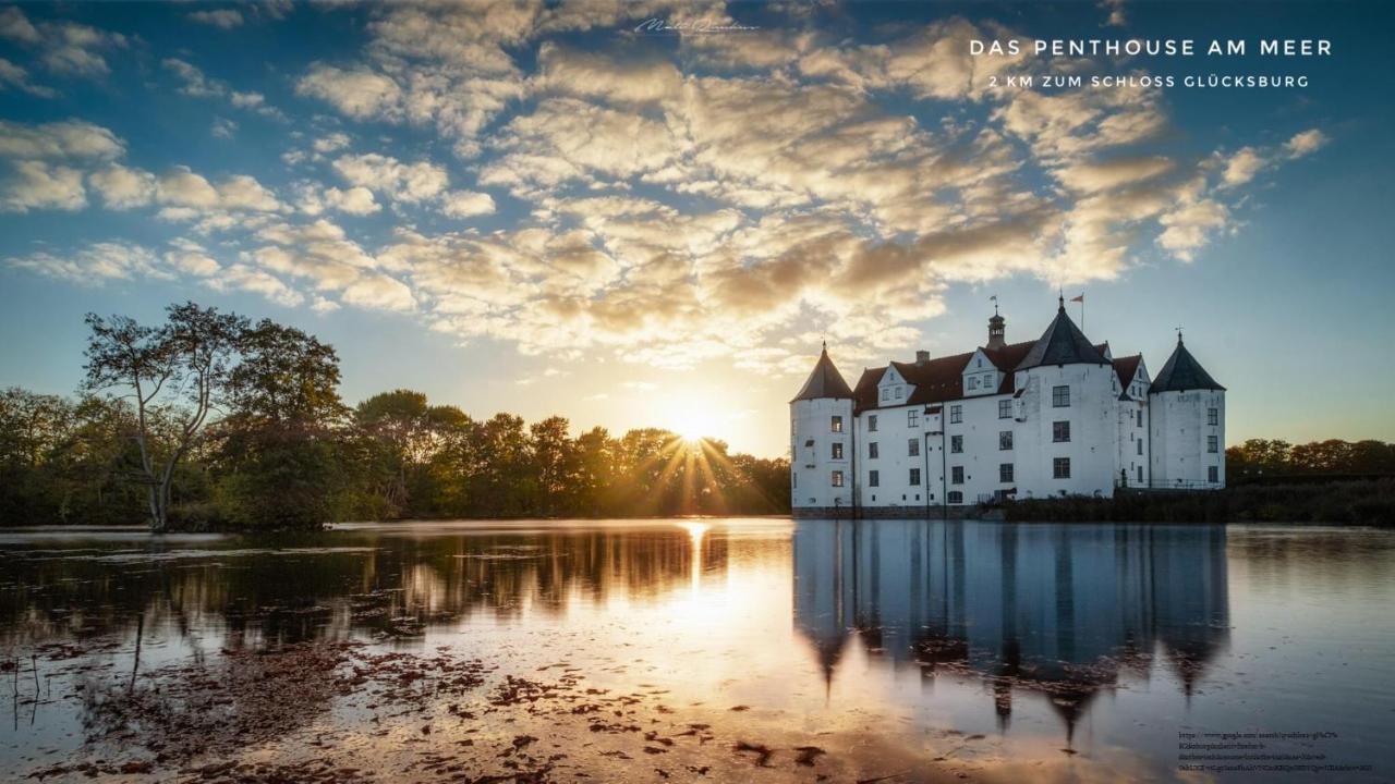 Das Penthouse Am Meer - Logenplatz An Der Foerde - Glücksburg Zewnętrze zdjęcie